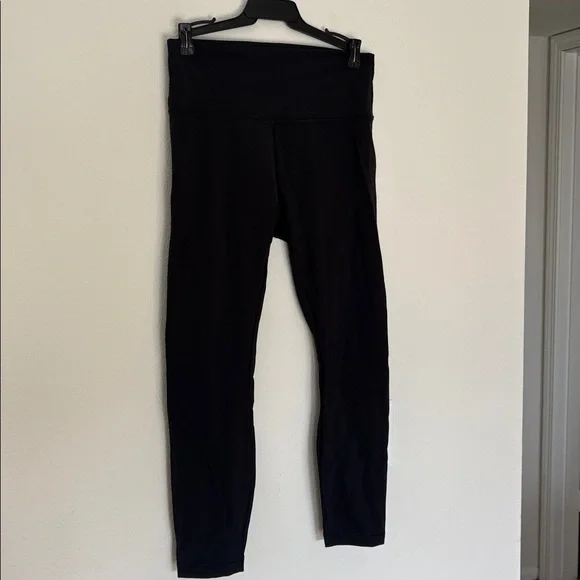 Lululemon Wunder Under Hi-Rise 7/8 Tight *Full-On Luxtreme 25" Black size 8 - Picture 6 of 6